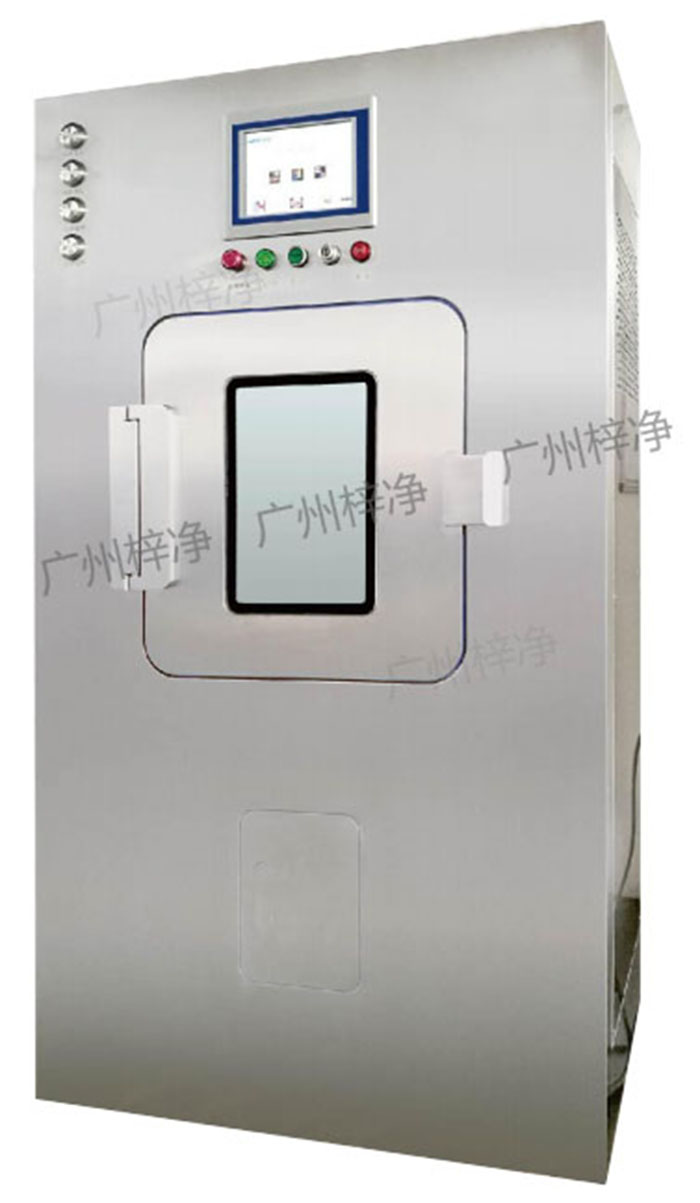 VHP滅菌傳遞窗采用專門的滅菌介質(zhì)給予系統(tǒng)使過氧化氫等離子體更均勻，達到滅菌效果。